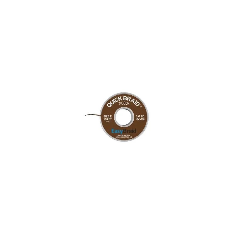 MALLA PARA DESOLDAR / MALLA DESOLDADORA CON ROSIN QUICK BRAID 30M