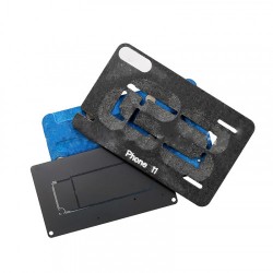 PLATAFORMA + ESTENCIL PARA REBALLING IPHONE 11 MIDDLE FRAME