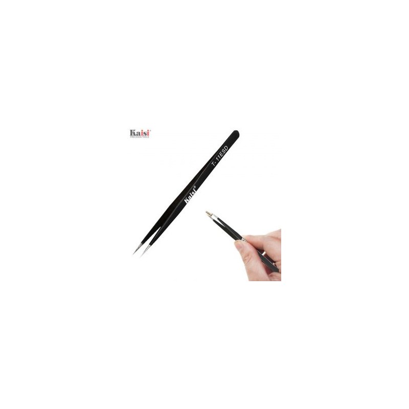 TWEEZERS T-11ESD PUNTA RECTA